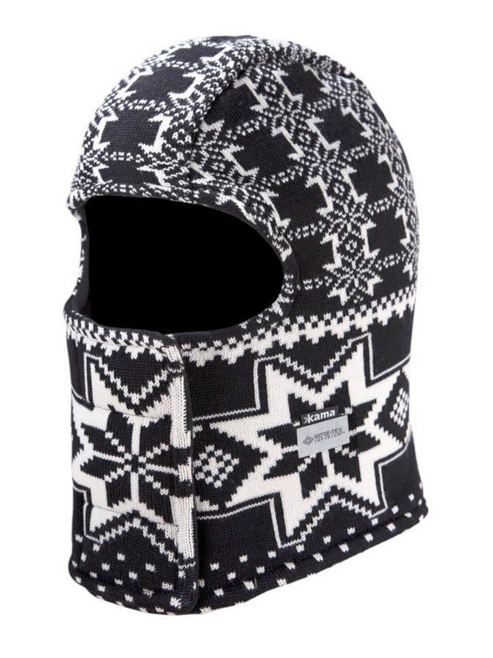 kama Sturmhaube DW22 (winddicht, atmungsaktiv, sehr warm) - schwarz/weiss - 1 Stück von kama