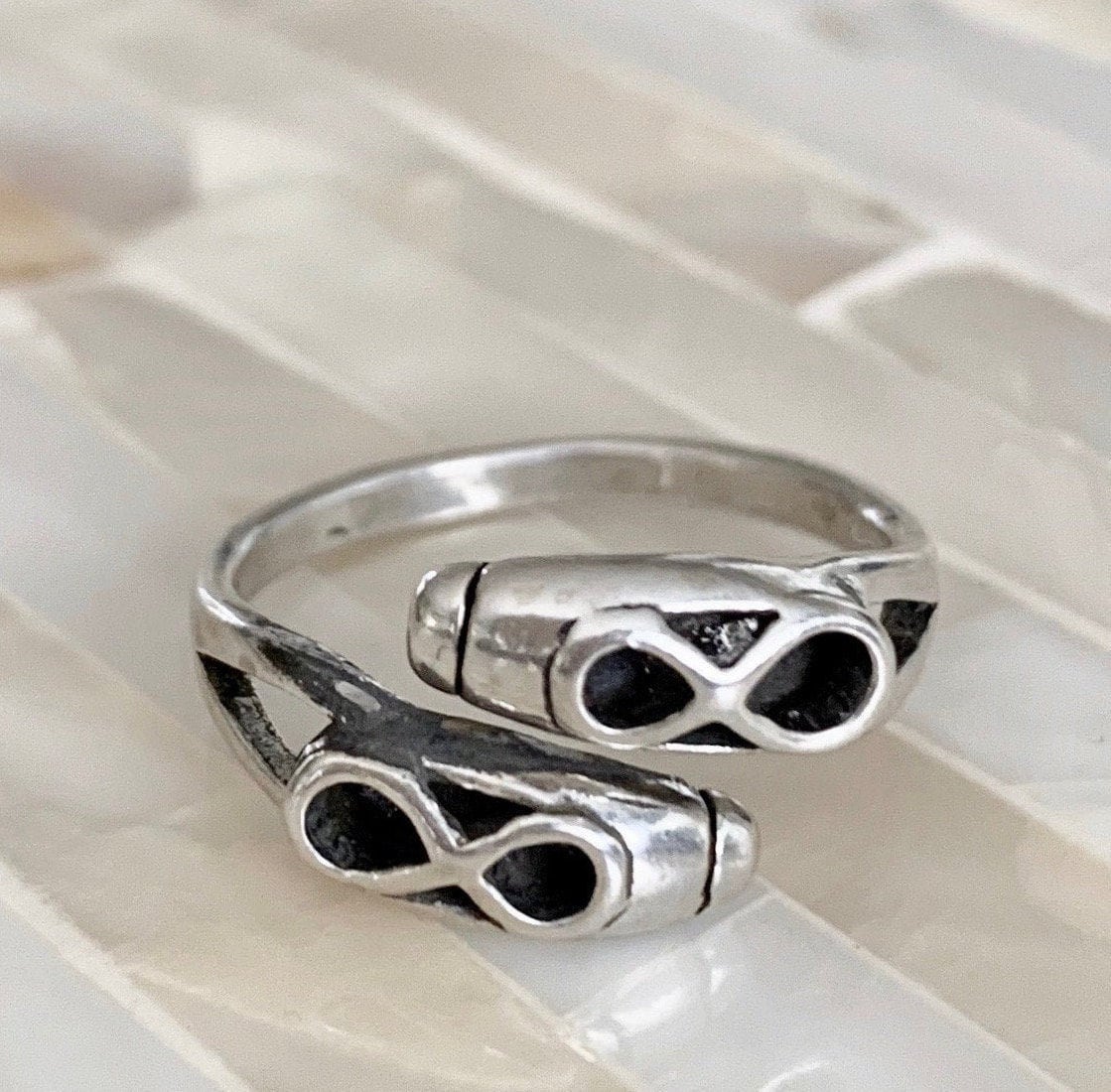 Ballettschuh Ring Aus 925Er Silber - Verstellbarer Ballerina-Schmuck von kandsimpressions