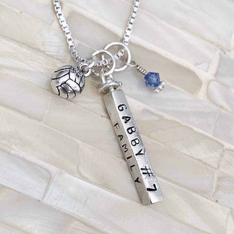 Personalisierter, Handgestempelter Schmuck Aus 925Er Sterlingsilber von kandsimpressions