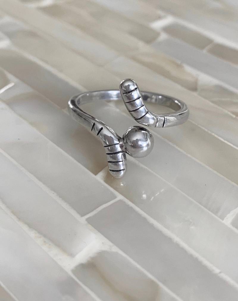 Feldhockey Ring Aus 925Er Silber von kandsimpressions