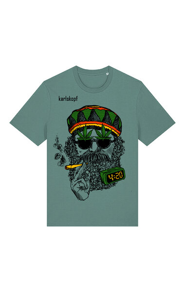karlskopf Herren Print T-Shirt 100% Bio-Baumwolle BUBATZ von karlskopf