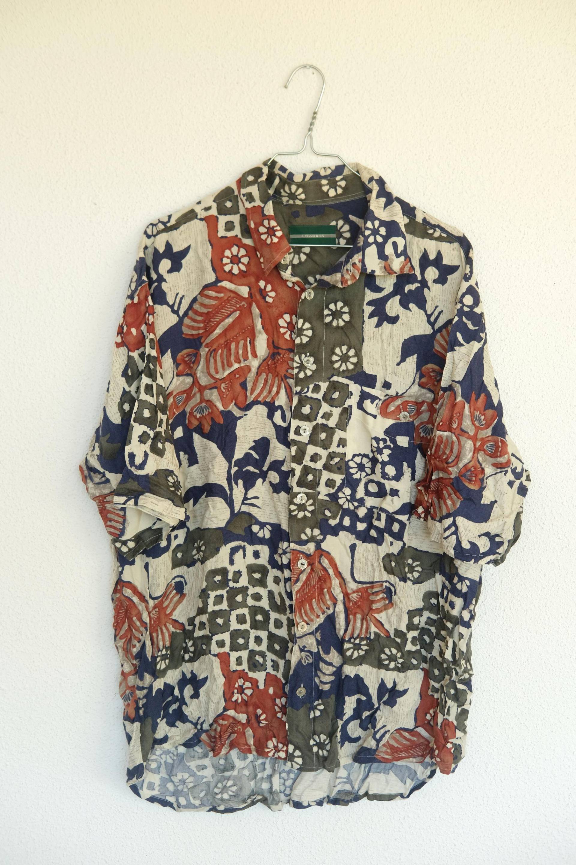 Vintage Sommerhemd Gr. L-xl | Hippie Kleidung Retro Klamotten Unisex 80Er, 90Er Vintage Sommerhemd Gr. L-xl | Hippie Kleidung Retro Klamotten Unisex 80Er, 90Er von karma108vintage