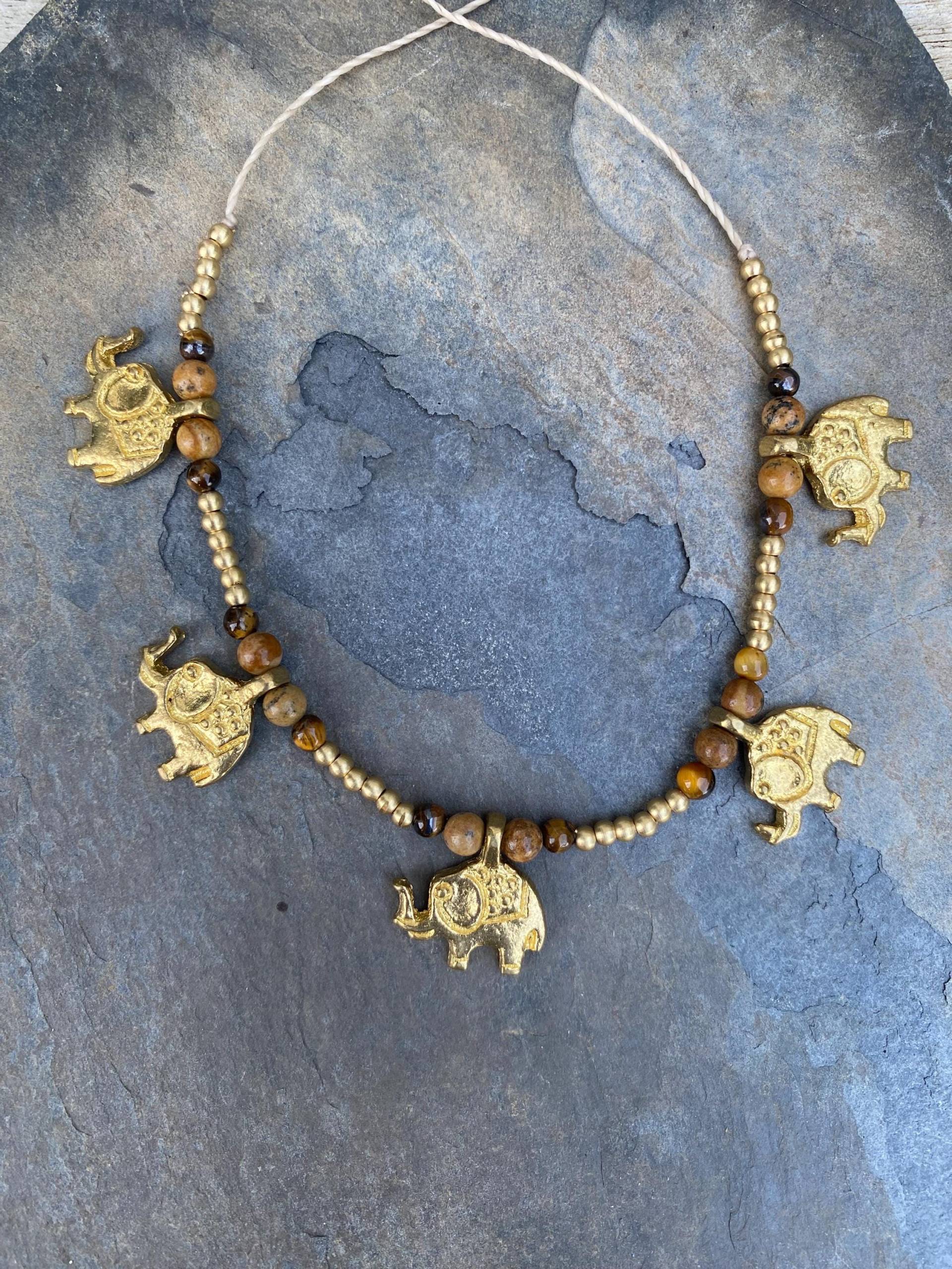 Fußkettchen Mit Elefantencharms|Festivalschmuck|Boho-Schmuck|Geschenk|Sommerfusskettchen Fußkettchen Mit Elefantencharms|Festivalschmuck|Boho-Schmuck|Geschenk|Sommerfusskettchen von karmaandcotton2025