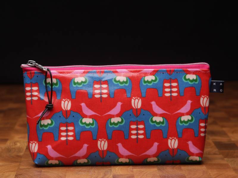 Tasche Aus Mees Und Wachstuch Mit Hochwertigem Reißverschluss | Mit Boden von karokaroShop