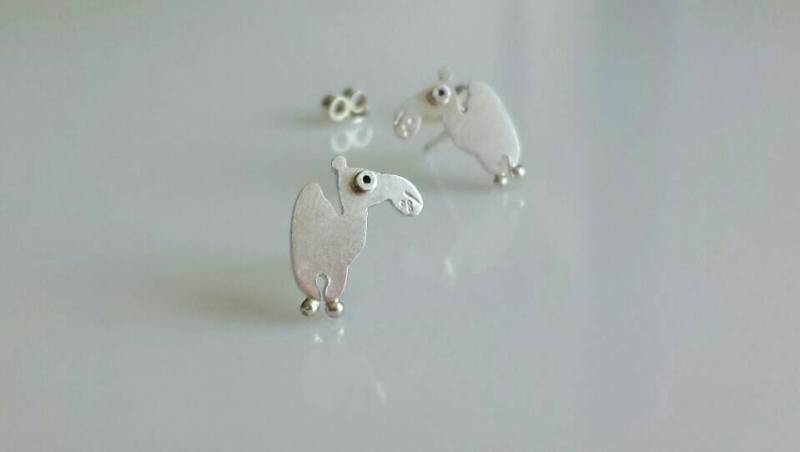 Kamel Silber Ohrstecker Von Mini-Zoo von karramba