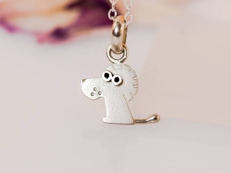 Löwe Anhänger Sterlingsilber Serie Mini Zoo von karramba