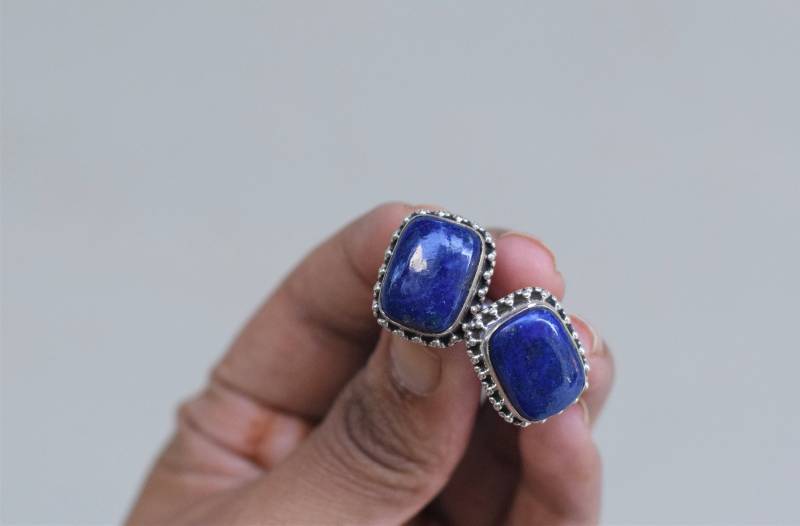 Handgemachte Lapis Lazuli Manschettenknöpfe Echte Silber Edelstein Knöpfe Als Weihnachtsgeschenk Für Männer von kashgaar
