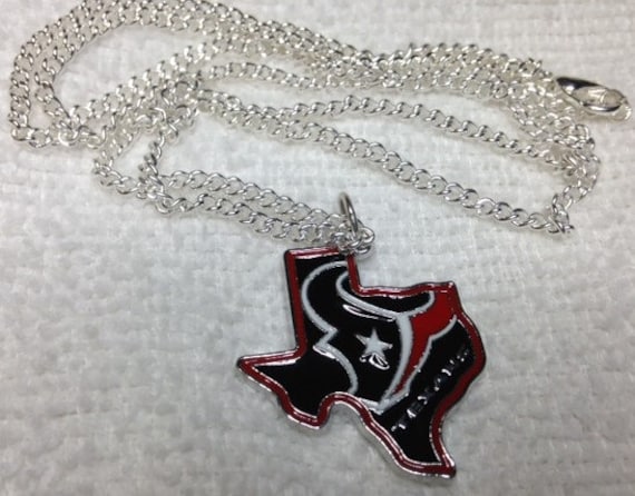 Houston Texans Anhänger Charm Halskette Neues Design-Logo Auf Bundesstaat Texas Kerle Oder Gals Edelstahl Kette Houston Texans Anhänger Charm Halskette Neues Design-Logo Auf Bundesstaat Texas Kerle Oder Gals Edelstahl Kette von kastex