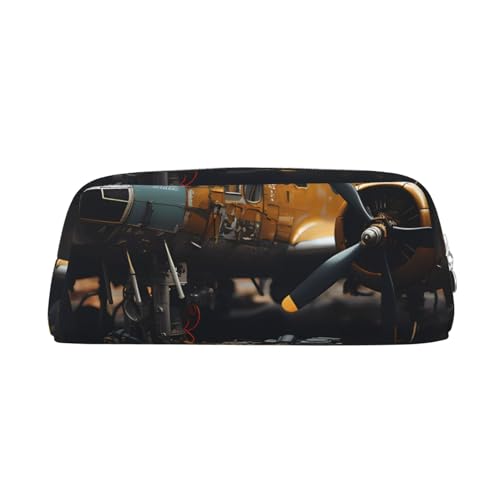 Federmäppchen mit Flugzeugmaschinen-Druck, Federmäppchen mit Reißverschluss, tragbares Schreibwaren-Organizer, Federmäppchen – Büro und Reisen, Silber, One Size, Art-Deco Federmäppchen mit Flugzeugmaschinen-Druck, Federmäppchen mit Reißverschluss, tragbares Schreibwaren-Organizer, Federmäppchen – Büro und Reisen, Silber, One Size, Art-Deco von kastiong