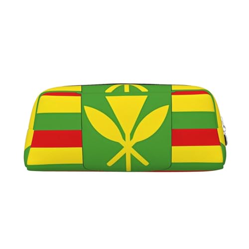 Federmäppchen mit Hawaii-Flagge, Federmäppchen mit Reißverschluss, tragbares Schreibwaren-Organizer, Federmäppchen – Büro und Reisen, Silber, One Size, Art-Deco Federmäppchen mit Hawaii-Flagge, Federmäppchen mit Reißverschluss, tragbares Schreibwaren-Organizer, Federmäppchen – Büro und Reisen, Silber, One Size, Art-Deco von kastiong