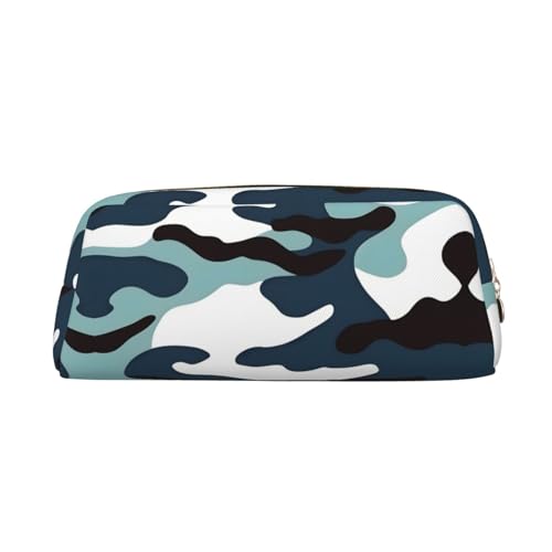 Federmäppchen mit Marine-Camouflage-Druck, Federmäppchen mit Reißverschluss, tragbares Schreibwaren-Organizer, Federmäppchen – Büro und Reisen, Gold, One Size, Art-Deco Federmäppchen mit Marine-Camouflage-Druck, Federmäppchen mit Reißverschluss, tragbares Schreibwaren-Organizer, Federmäppchen – Büro und Reisen, Gold, One Size, Art-Deco von kastiong