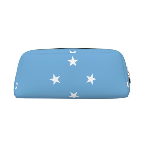 Federmäppchen mit Mikronesien-Motiv, Federmäppchen mit Reißverschluss, tragbares Schreibwaren-Organizer, Federmäppchen – Büro und Reisen, Gold, One Size, Art-Deco von kastiong