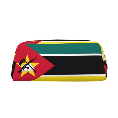 Federmäppchen mit Mosambik-Motiv, Federmäppchen mit Reißverschluss, tragbares Schreibwaren-Organizer, Federmäppchen – Büro und Reisen, Gold, One Size, Art-Deco von kastiong