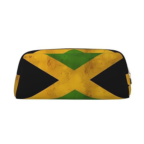 Federmäppchen mit alter jamaikanischer Flagge, Federmäppchen mit Reißverschluss, tragbares Schreibwaren-Organizer, Federmäppchen – Büro und Reisen, Gold, One Size, Art-Deco Federmäppchen mit alter jamaikanischer Flagge, Federmäppchen mit Reißverschluss, tragbares Schreibwaren-Organizer, Federmäppchen – Büro und Reisen, Gold, One Size, Art-Deco von kastiong