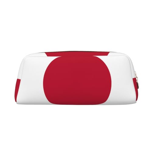 Federmäppchen mit japanischer Flagge, Federmäppchen mit Reißverschluss, tragbares Schreibwaren-Organizer, Federmäppchen – Büro und Reisen, Gold, One Size, Art-Deco Federmäppchen mit japanischer Flagge, Federmäppchen mit Reißverschluss, tragbares Schreibwaren-Organizer, Federmäppchen – Büro und Reisen, Gold, One Size, Art-Deco von kastiong