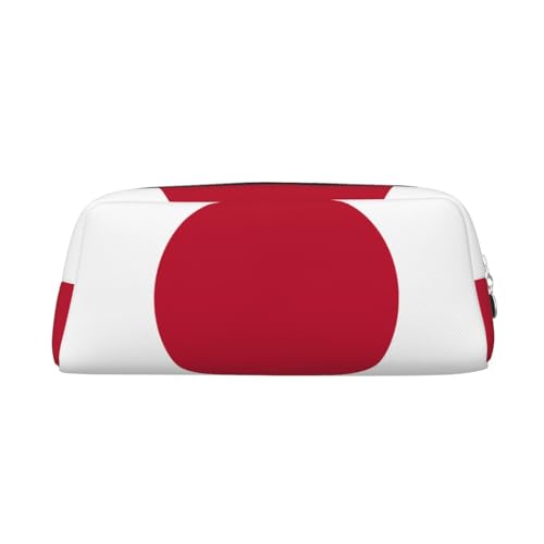 Federmäppchen mit japanischer Flagge, Federmäppchen mit Reißverschluss, tragbares Schreibwaren-Organizer, Federmäppchen – Büro und Reisen, Silber, One Size, Art-Deco Federmäppchen mit japanischer Flagge, Federmäppchen mit Reißverschluss, tragbares Schreibwaren-Organizer, Federmäppchen – Büro und Reisen, Silber, One Size, Art-Deco von kastiong