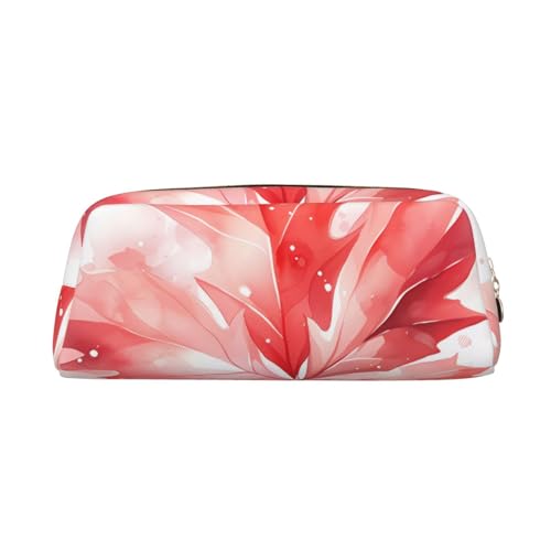 Federmäppchen mit rotem Ahornblatt-Druck, Federmäppchen mit Reißverschluss, tragbares Schreibwaren-Organizer, Federmäppchen – Büro und Reisen, Gold, One Size, Art-Deco Federmäppchen mit rotem Ahornblatt-Druck, Federmäppchen mit Reißverschluss, tragbares Schreibwaren-Organizer, Federmäppchen – Büro und Reisen, Gold, One Size, Art-Deco von kastiong