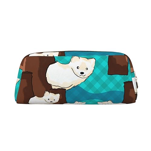 Federmäppchen mit süßem kleinen Waschbär-Druck, Federmäppchen mit Reißverschluss, tragbares Schreibwaren-Organizer, Federmäppchen – Büro und Reisen, Gold, One Size, Art-Deco Federmäppchen mit süßem kleinen Waschbär-Druck, Federmäppchen mit Reißverschluss, tragbares Schreibwaren-Organizer, Federmäppchen – Büro und Reisen, Gold, One Size, Art-Deco von kastiong