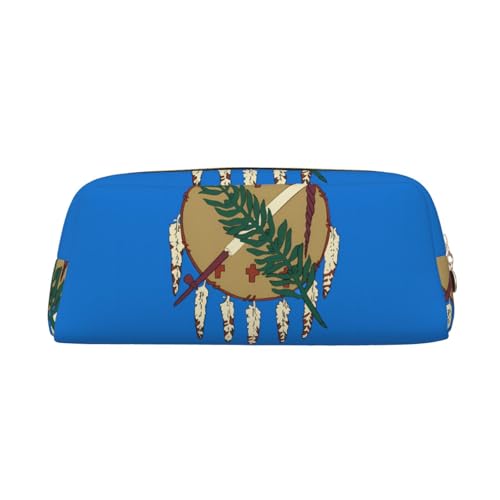 Oklahoma Federmäppchen mit Staatsflaggen-Druck, Federmäppchen mit Reißverschluss, tragbares Schreibwaren-Organizer, Federmäppchen – Büro Reisen, Gold, One Size, Art-Deco Oklahoma Federmäppchen mit Staatsflaggen-Druck, Federmäppchen mit Reißverschluss, tragbares Schreibwaren-Organizer, Federmäppchen – Büro Reisen, Gold, One Size, Art-Deco von kastiong