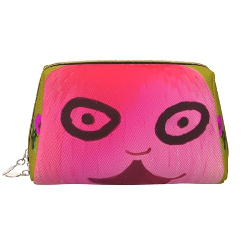 kastiong Tragbare Make-up-Tasche aus Leder für Damen – Reise-Kosmetik-Organizer, groß, lustig, mit Pfirsich-Aufdruck, Make-up-Tasche kastiong Tragbare Make-up-Tasche aus Leder für Damen – Reise-Kosmetik-Organizer, groß, lustig, mit Pfirsich-Aufdruck, Make-up-Tasche von kastiong