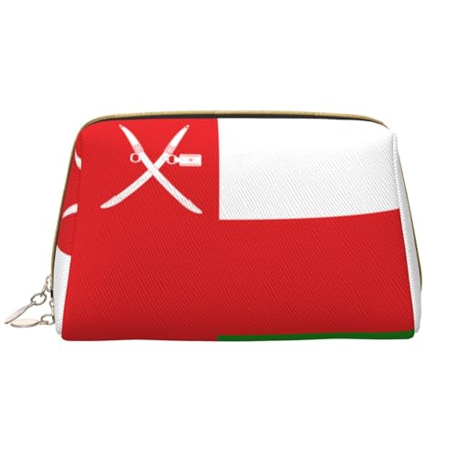 kastiong Tragbare Make-up-Tasche aus Leder für Damen – Reise-Kosmetik-Organizer, große Flagge von Oman-Druck, Make-up-Tasche, weiß, Einheitsgröße, Art-Deco, Weiß, Einheitsgröße, Art-Deco kastiong Tragbare Make-up-Tasche aus Leder für Damen – Reise-Kosmetik-Organizer, große Flagge von Oman-Druck, Make-up-Tasche, weiß, Einheitsgröße, Art-Deco, Weiß, Einheitsgröße, Art-Deco von kastiong