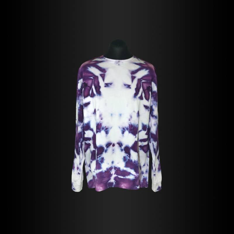 Tie-Dye Crew Neck 2xl Unisex Bio-Baumwolle von kasuzii