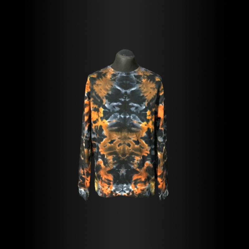 Tie-Dye Crew Neck L Unisex Bio-Baumwolle von kasuzii