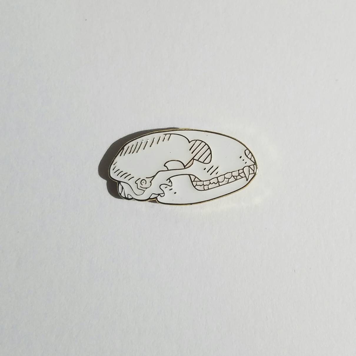 Waschbär Schädel Pin Waschbär Schädel Pin von katarinanavane