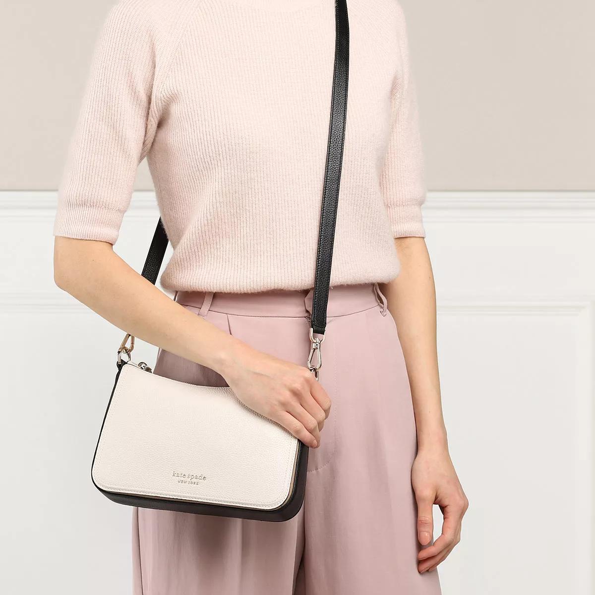 Kate Spade New York Crossbody Bags - Hudson Colorblocked Medium Convertible Crossbody - Gr. unisize - in Weiß - für Damen von kate spade new york