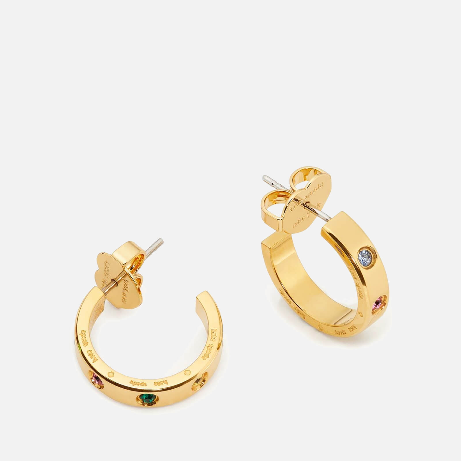 Kate Spade New York Gold-Plated Huggie Earrings von kate spade new york