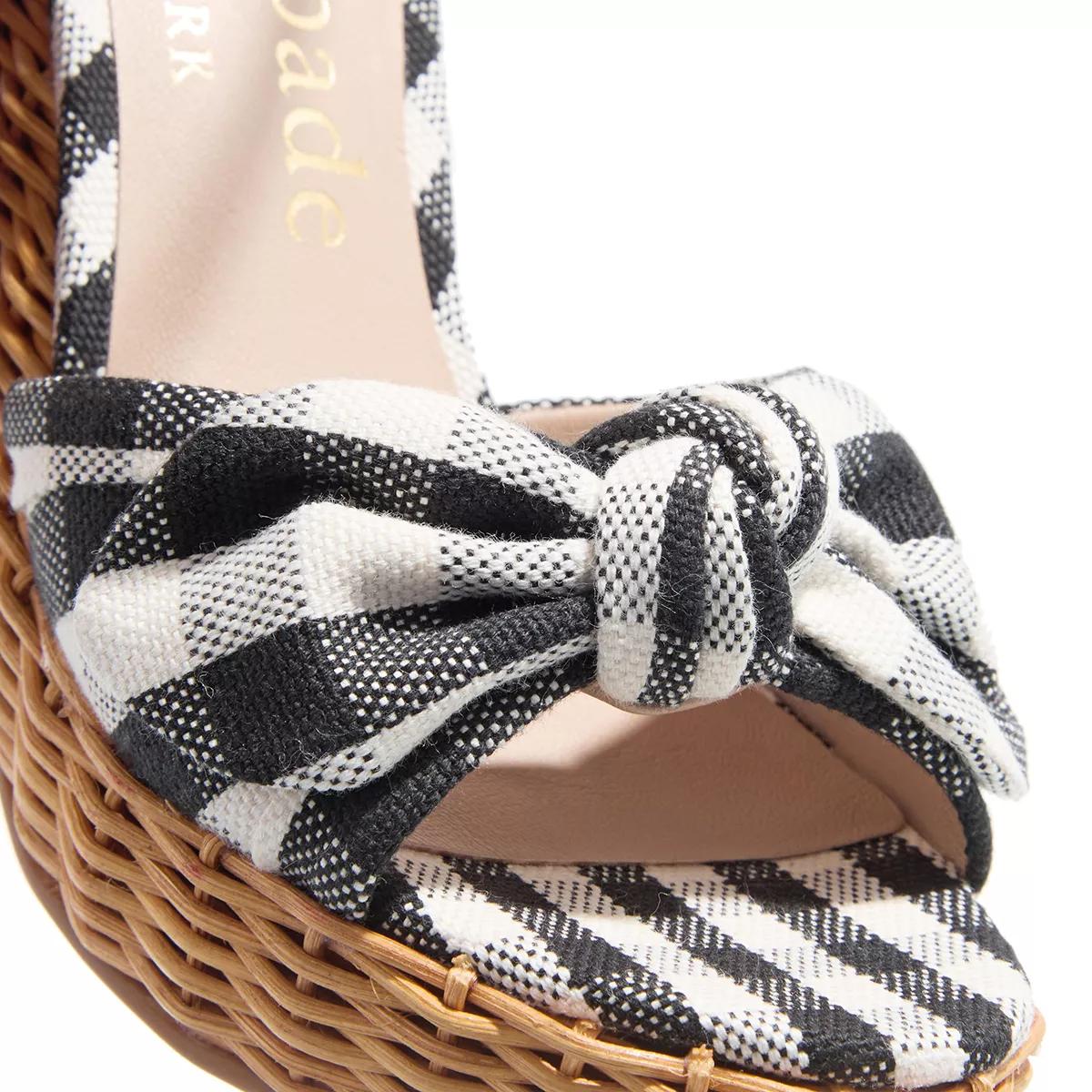 Kate Spade New York Sandalen & Sandaletten - Tianna Wicker - Gr. 38 (EU) - in Schwarz - für Damen von kate spade new york