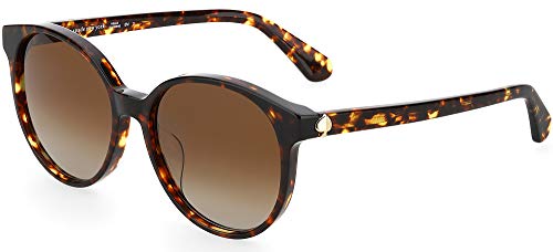 kate spade new york Unisex Eliza/f/s Sonnenbrille, Havana, One Size von kate spade new york