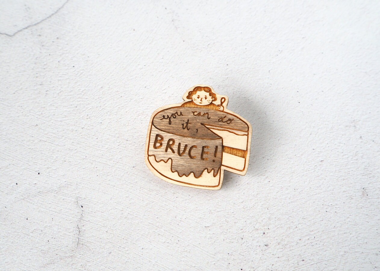 Brutalist Brosche Von Matilda von kateslittlestore