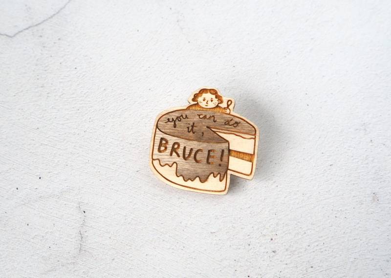 Brutalist Brosche Von Matilda von kateslittlestore