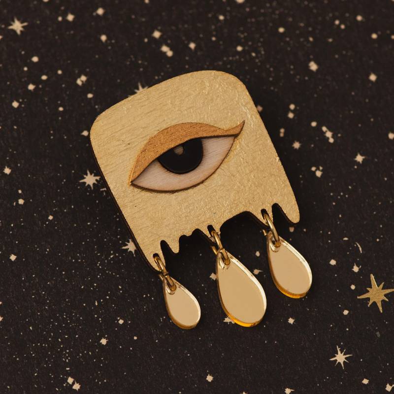 Orakelauge Brosche von kateslittlestore