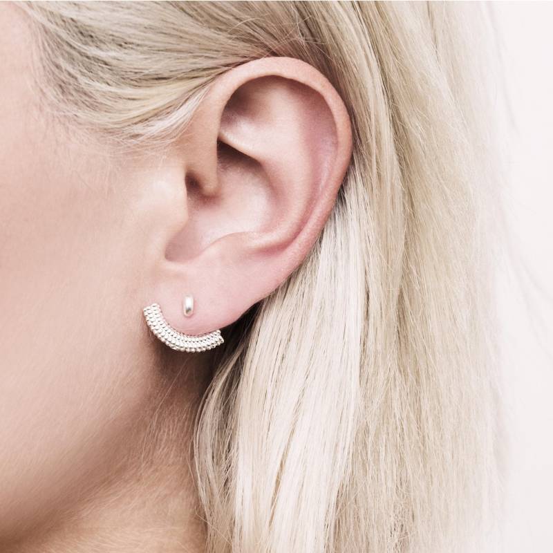 Audrey ~ 925Er Sterling Silber Hochpolierte Ohrbrisuren Audrey ~ 925Er Sterling Silber Hochpolierte Ohrbrisuren von katieboyleshop