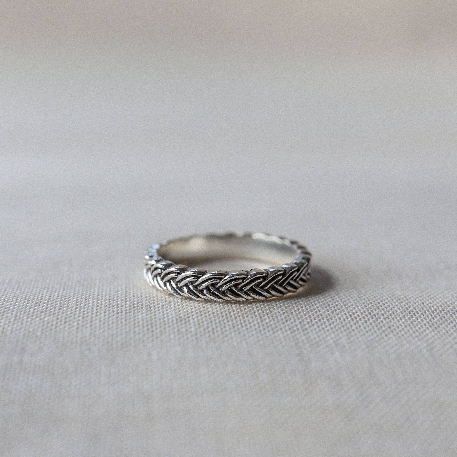 Harper ~ Bandring Aus Silber Mit Patina Harper ~ Bandring Aus Silber Mit Patina von katieboyleshop