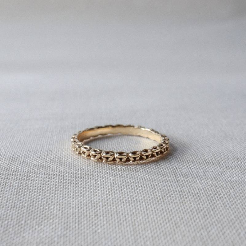 Klara Slim ~ Schlichter Goldring Klara Slim ~ Schlichter Goldring von katieboyleshop