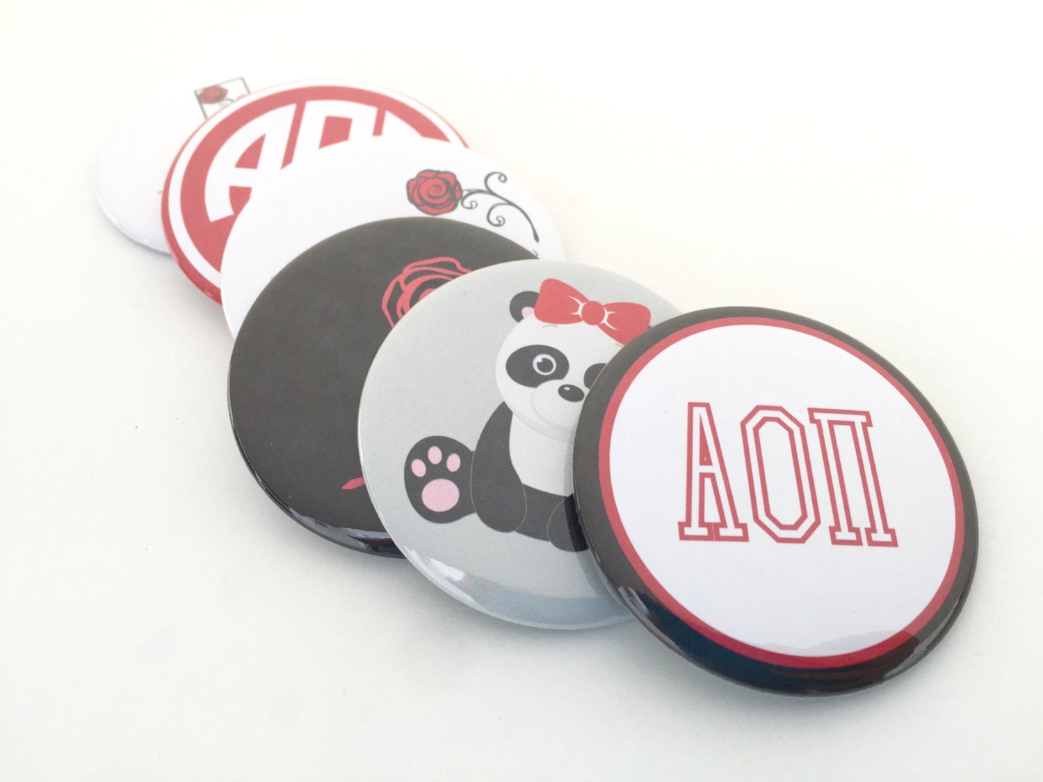 Alpha Omicron Pi Taschenspiegel Und Magnete von katiefavors