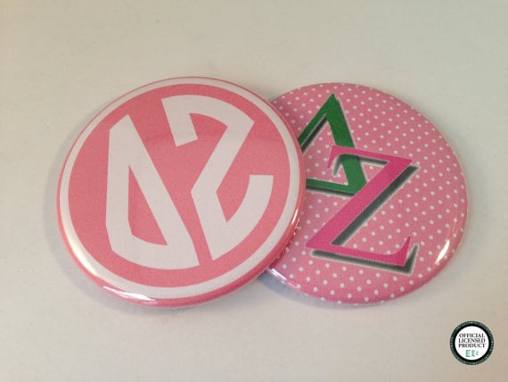 Delta Zeta Monogramm Taschenspiegel Und Magnete Delta Zeta Monogramm Taschenspiegel Und Magnete von katiefavors