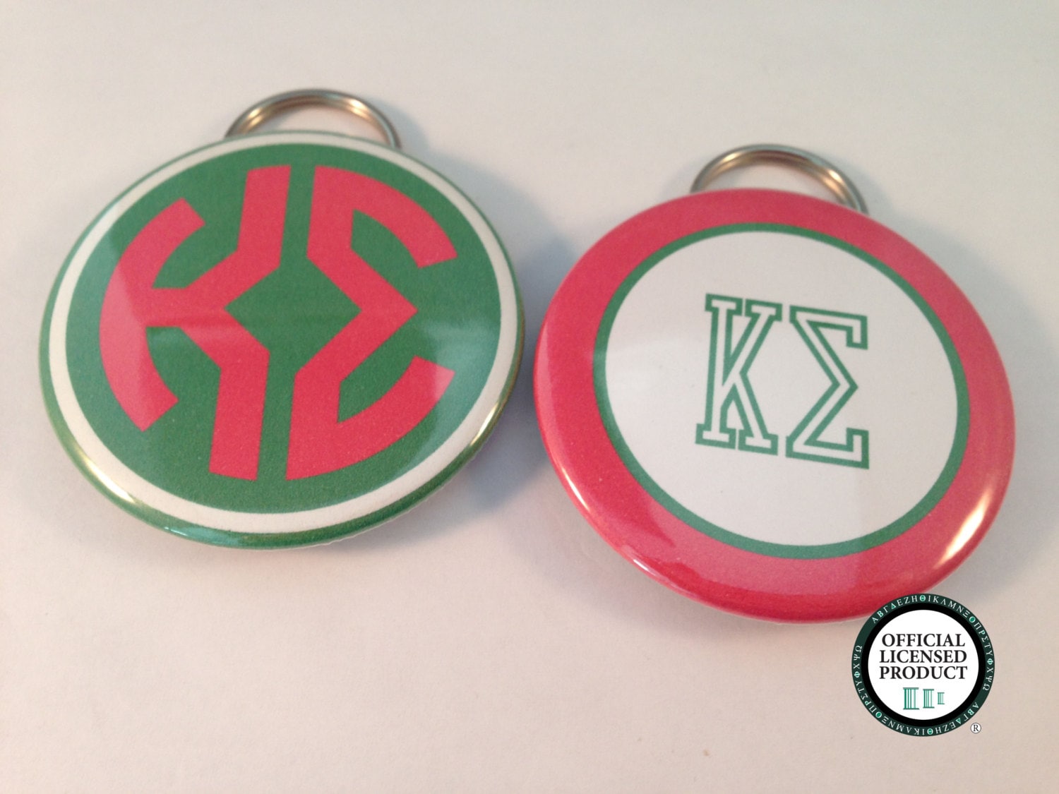 Kappa Sigma Monogramm Flaschenöffner Schlüsselanhänger Und Magnete von katiefavors