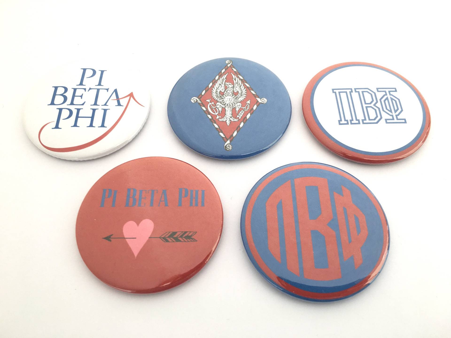 Pi Beta Phi Taschenspiegel Und Magnete von katiefavors