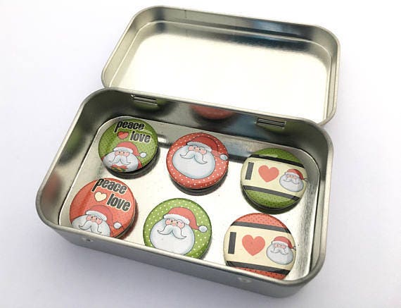 Santa Magnet Set von katiefavors