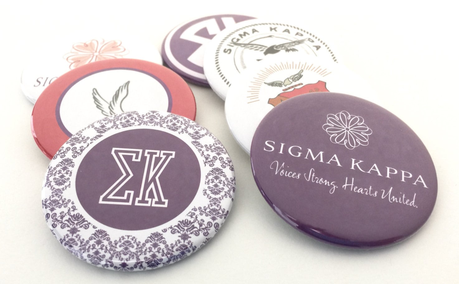 Sigma Kappa Taschenspiegel Und Magnete von katiefavors