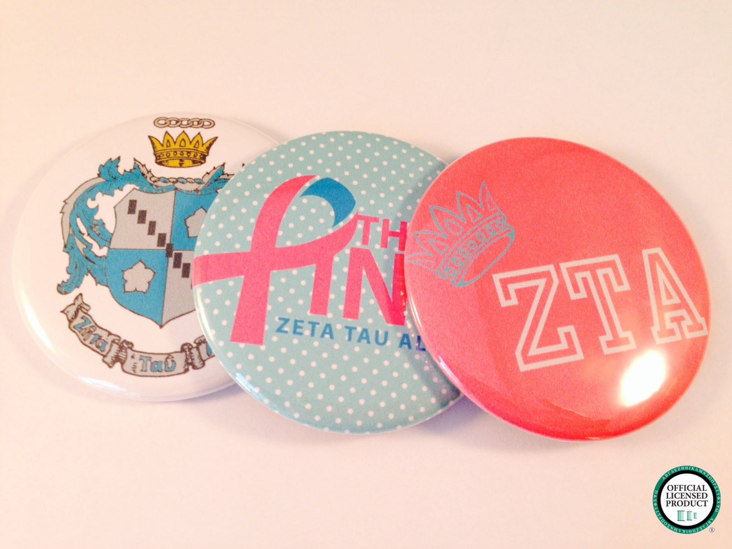 Zeta Tau Alpha Taschenspiegel Und Magnete von katiefavors