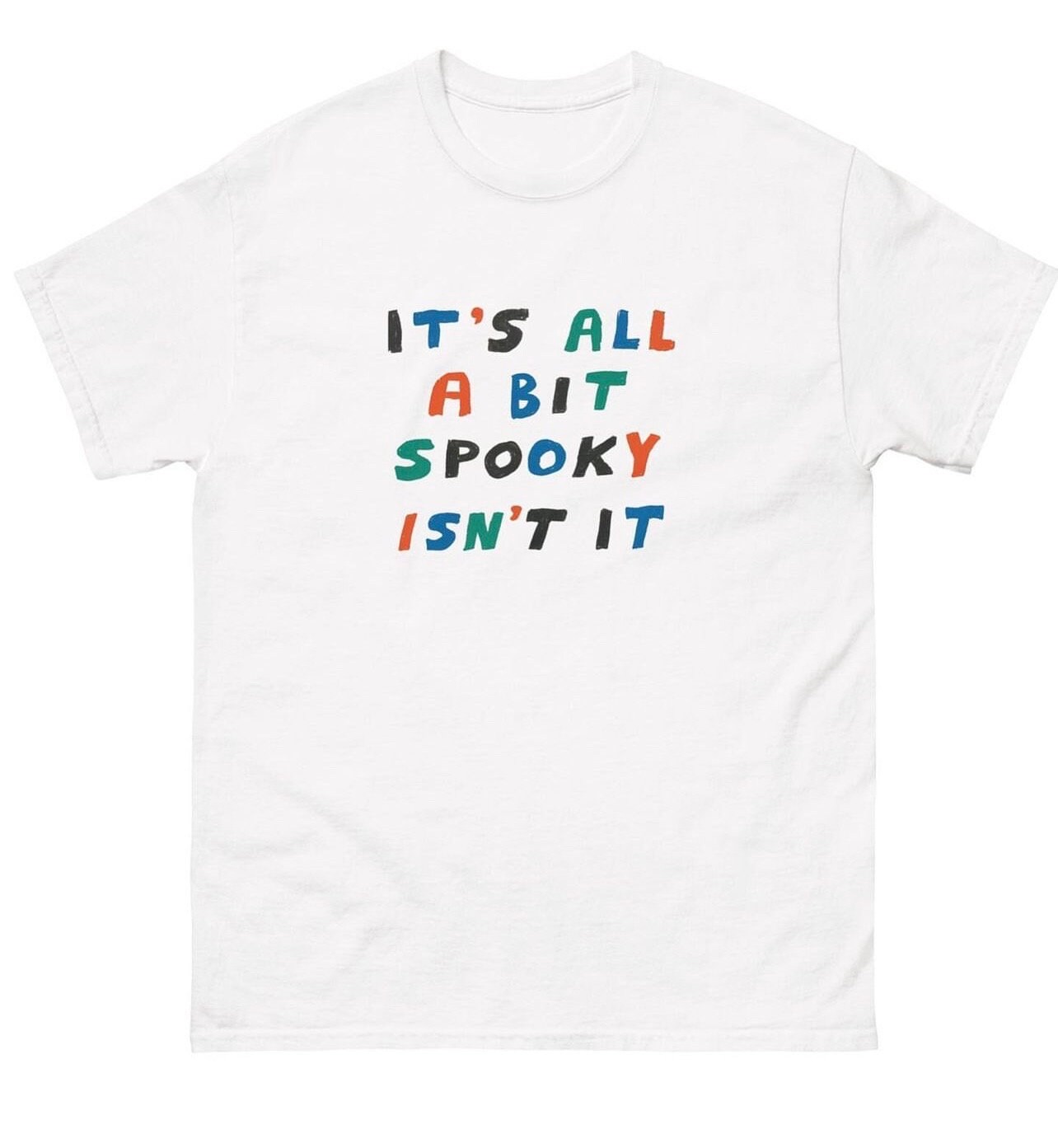 Gruseliges Shirt - Druckmuster Grösse 2x von katieleighbenn