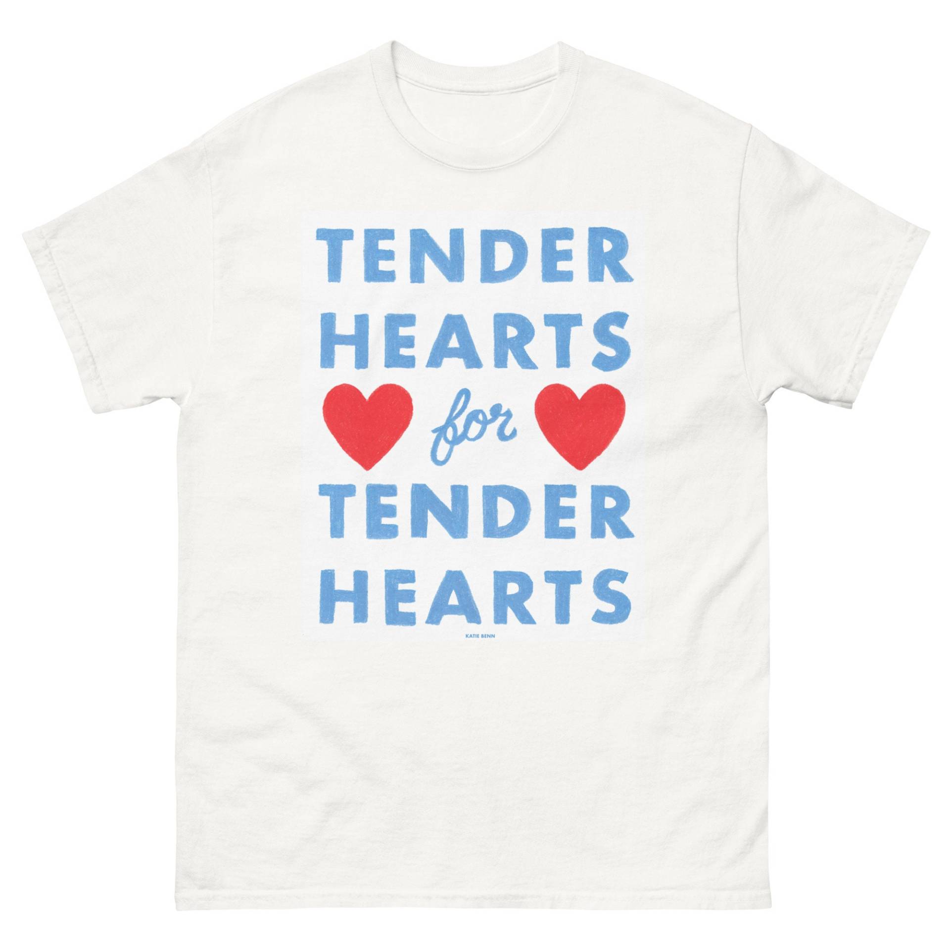 Zartes Herzchen - T-Shirt von katieleighbenn