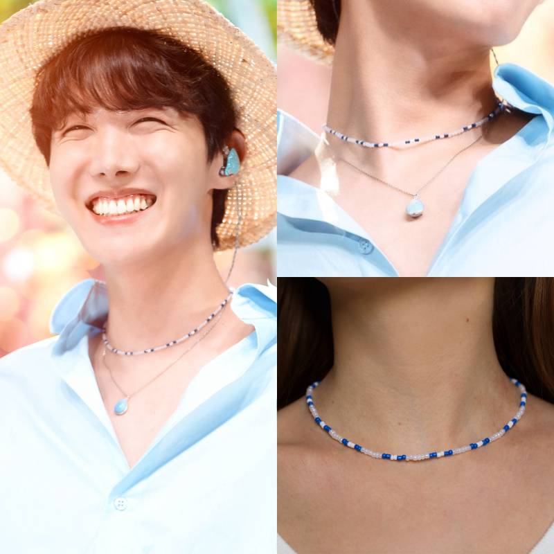 K-Pop Bts J-Hope From Map Of Soul, Butter & Yet To Come - Handmade Necklace von katkirajewels
