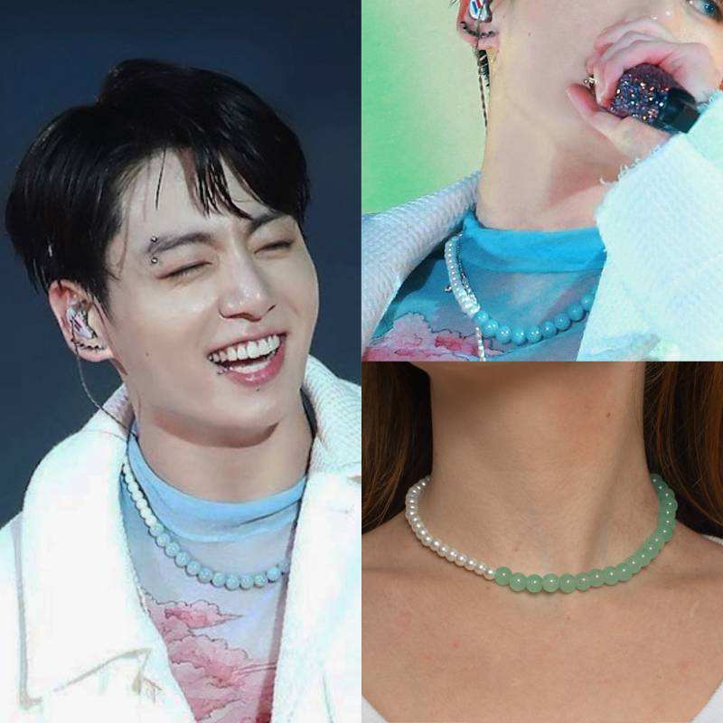K-Pop Bts Jungkook From Permission To Dance Concert, Interview & Mots Persona - Handmade Necklace von katkirajewels