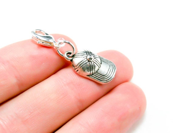 Baseball Hut Charm. Kugelmütze Fan Baue Ein Armband Kinder Scc209 von katscharms